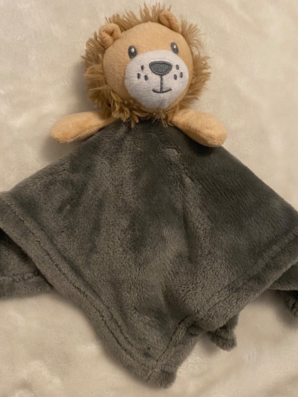 George Lion Plush Baby Security Blanket Lovey